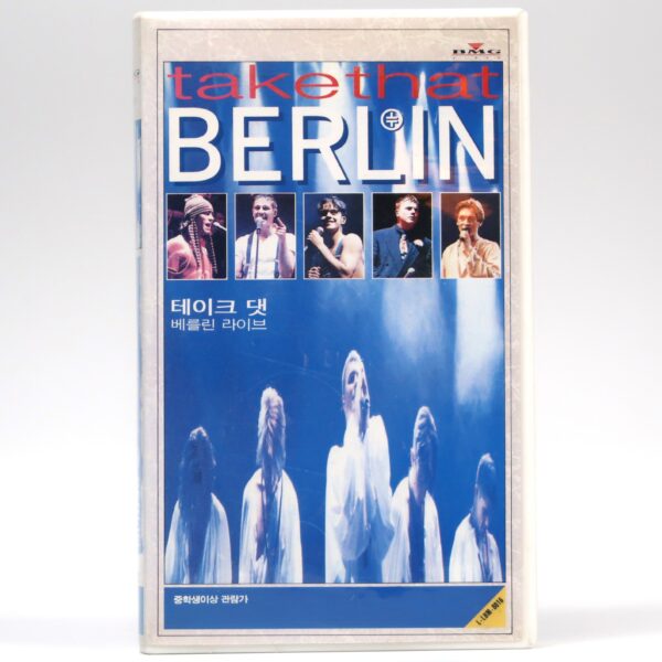 Take That - Live In Berlin Korean VHS Video [NTSC] Korea