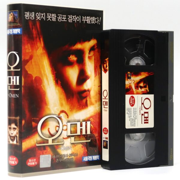 The Omen (2006) Korean Late VHS Rental [NTSC] Korea Horror Remake