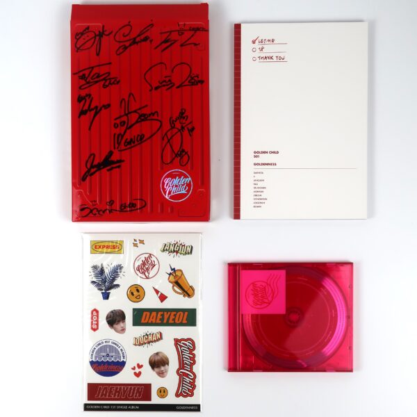 IMG_6148 Golden Child - Goldenness Signed Autographed CD Album Promo K-Pop 2018