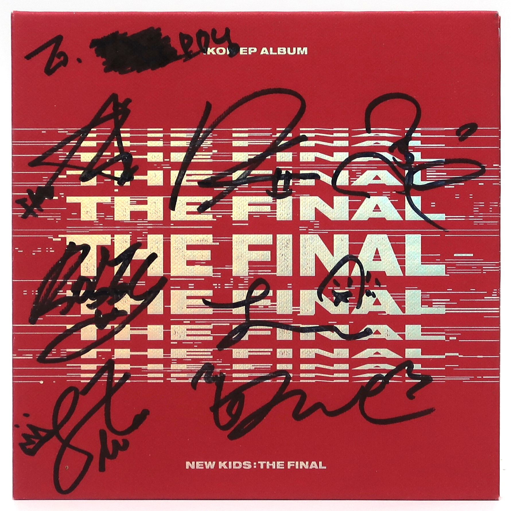 IMG_6158 Ikon - New Kids: The Final Signed Autographed CD Album Promo K-Pop 2018