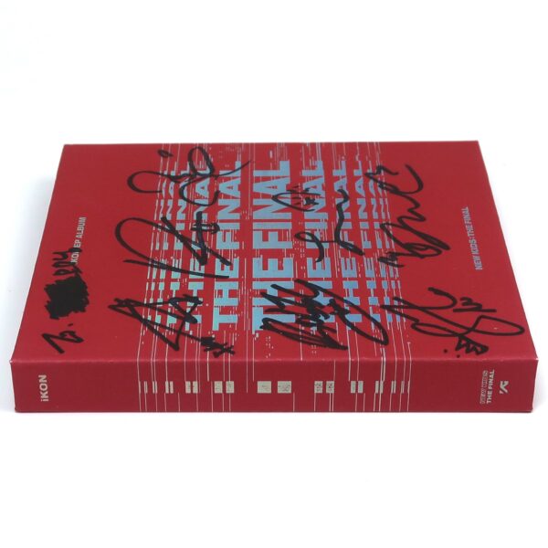 IMG_6160 Ikon - New Kids: The Final Signed Autographed CD Album Promo K-Pop 2018