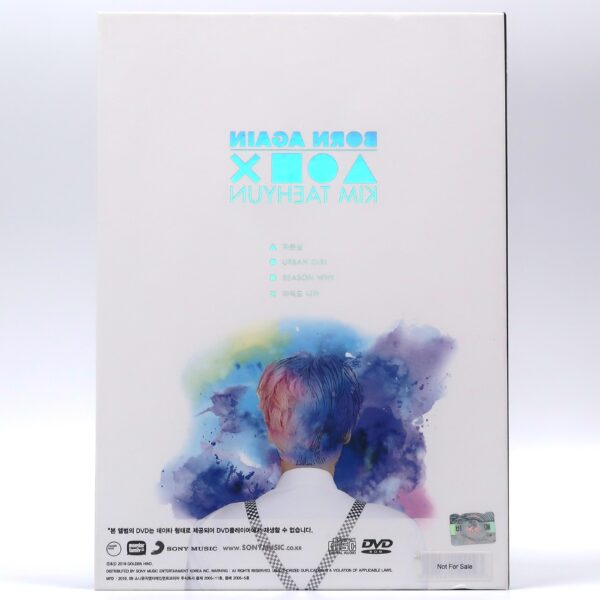 IMG_6203 Kim Taehyun - Born Again Signed Autographed CD Album Promo K-Pop 2016 Dickpunks