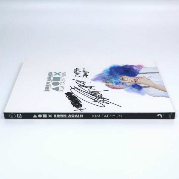 IMG_6205 Kim Taehyun - Born Again Signed Autographed CD Album Promo K-Pop 2016 Dickpunks