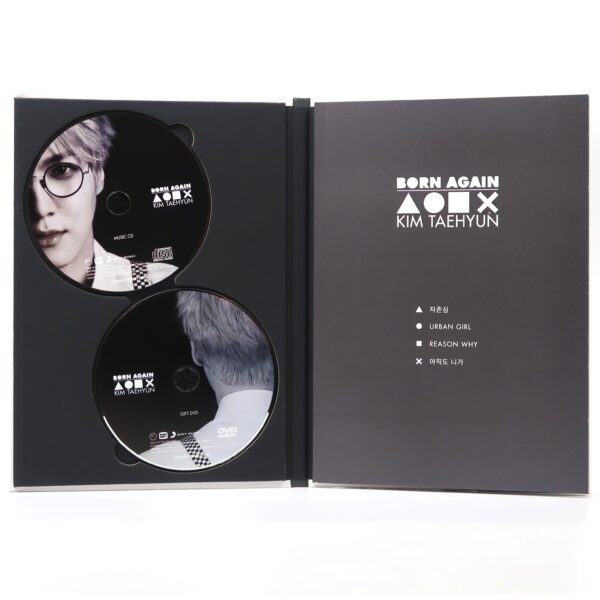 IMG_6206 Kim Taehyun - Born Again Signed Autographed CD Album Promo K-Pop 2016 Dickpunks