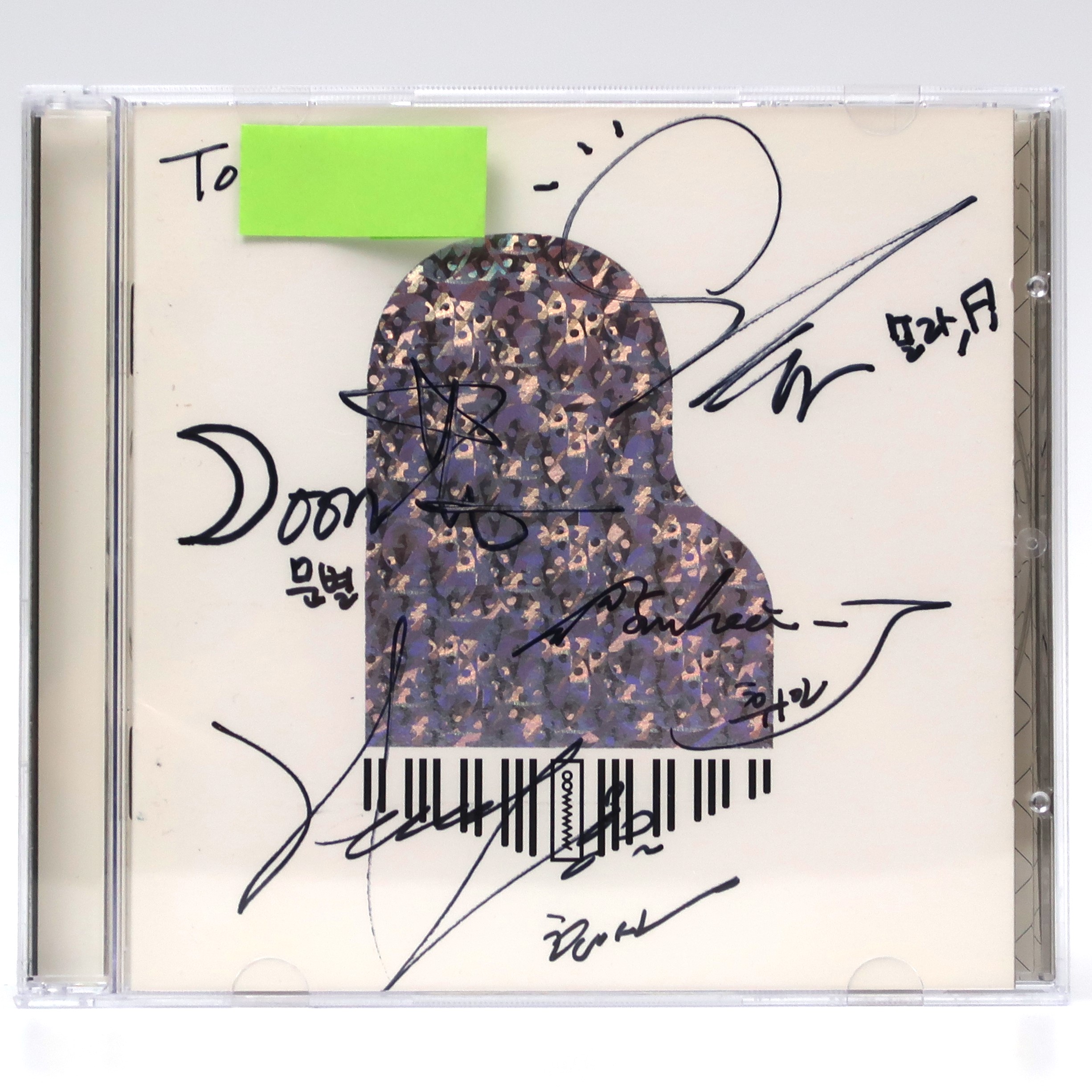IMG_6471 Mamamoo - Piano Man Promo Single Signed Autographed CD Album K-Pop 2014