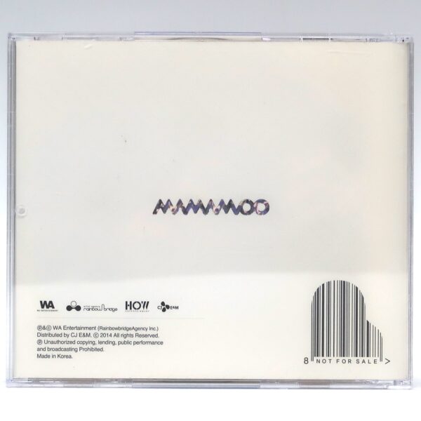 IMG_6472 Mamamoo - Piano Man Promo Single Signed Autographed CD Album K-Pop 2014