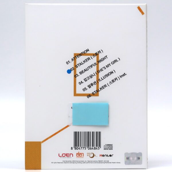 IMG_6519 Beatwin - Stalker Signed Autographed CD Album Promo K-Pop 2015