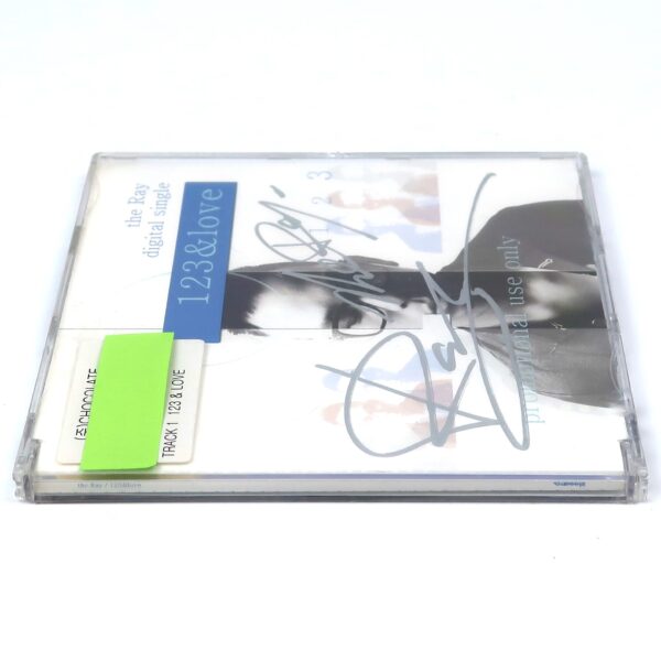 IMG_6583 The Ray - 123 & Love Signed Autographed CD Single Album Promo K-Pop R&B 2019