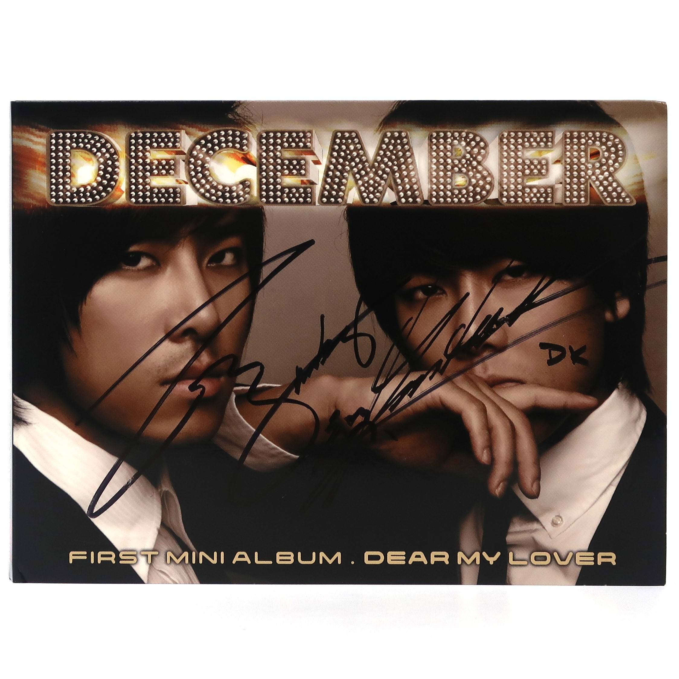 IMG_6639 December - Dear My Lover Signed Autographed CD Album Promo K-Pop Ballad 2009