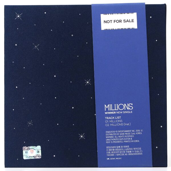 IMG_7194 Winner - Millions Signed Autographed CD Album Promo K-Pop 2018
