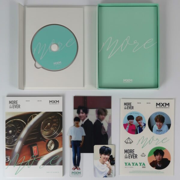 MXM - More Than Ever Signed Autographed + Message CD Album Promo K-Pop 2018