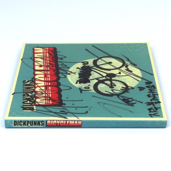 Dickpunks - Bicycle Man Signed Autographed CD Album Promo K-Pop 2019