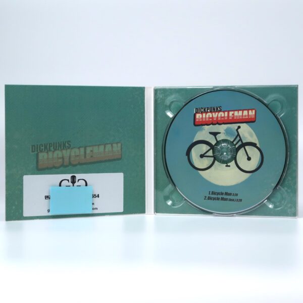 Dickpunks - Bicycle Man Signed Autographed CD Album Promo K-Pop 2019