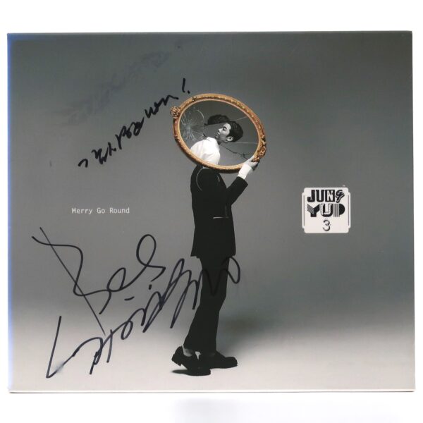 IMG_7276 Jung Yup - Merry Go Round Signed Autographed CD Album Promo K-Pop 2014