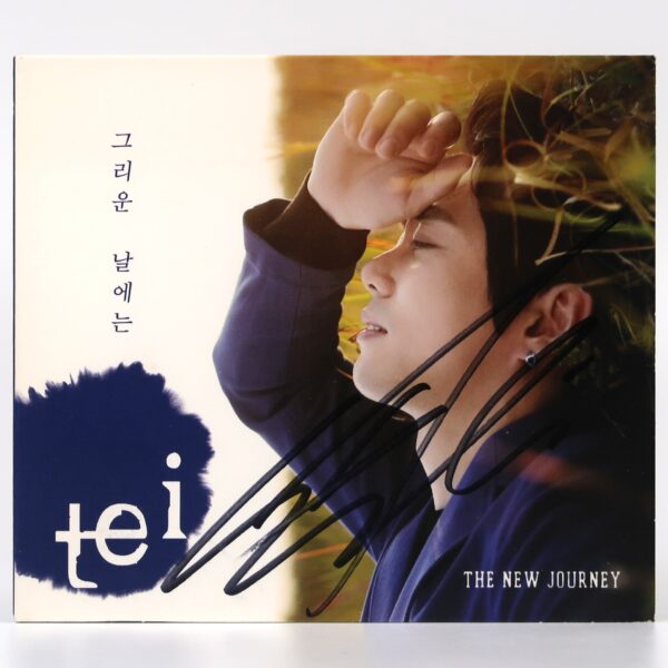 IMG_7313 Tei - The New Journey Signed Autographed CD Single Album Promo K-Pop 2015
