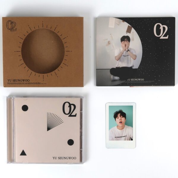 IMG_7347 Yu Seungwoo - The 2nd Signed Autographed CD Album Promo K-Pop 2019