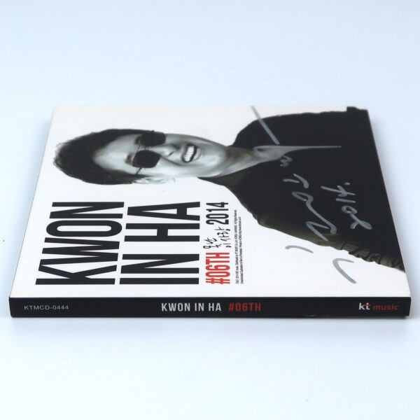IMG_7405 Kwon In Ha - #06th Signed Autographed CD Album Promo K-Pop 2014