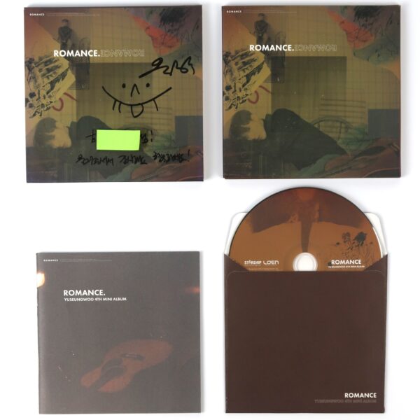 Yu Seungwoo - Romance Signed Autographed CD Album Promo K-Pop 2017