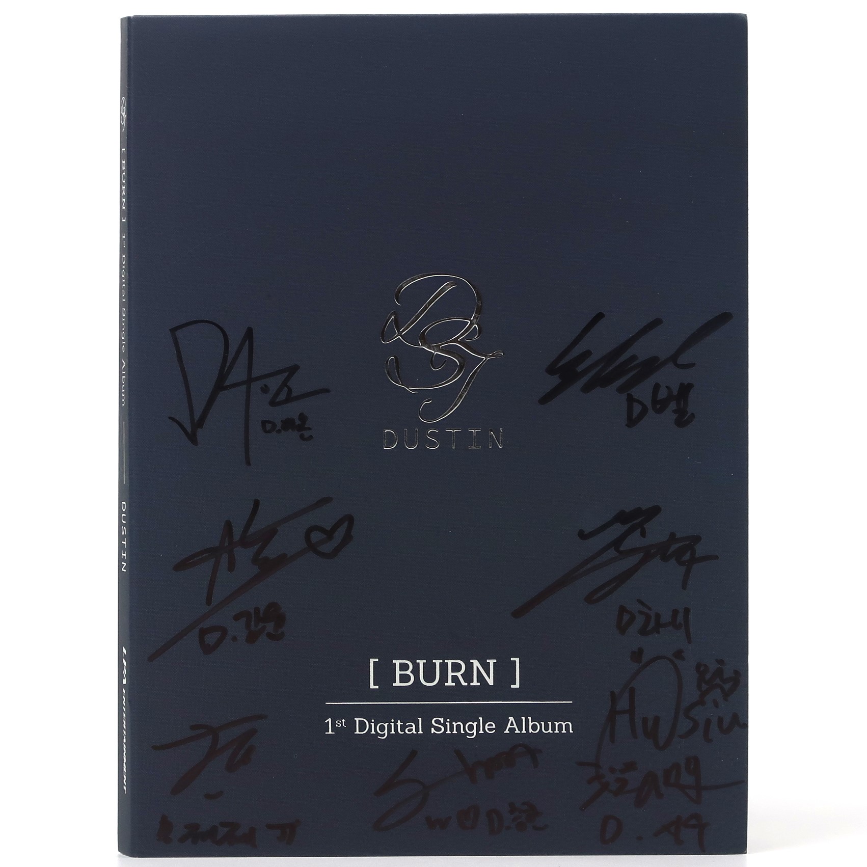 IMG_7511 Dustin - Burn Signed Autographed CD Album Promo K-Pop 2020