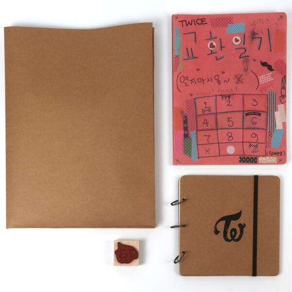 IMG_7832 Twice In Switzerland Notebook Diary Stamp Full Set Goods