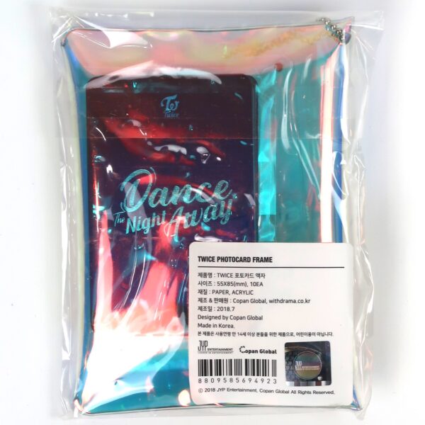 Twice Acrylic Photocard Frame + Photocards + Pouch Set K-Pop 2018