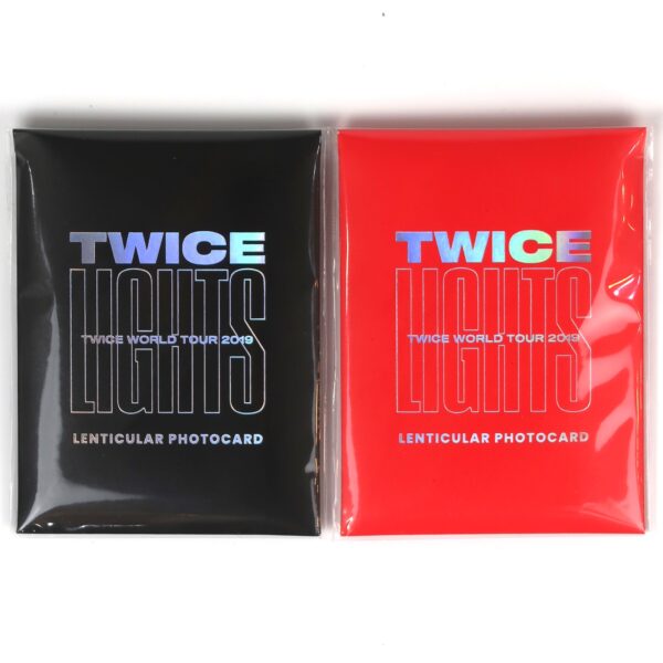 Twice Lights Lenticular Photocard Set Sealed A B 2019 K-Pop