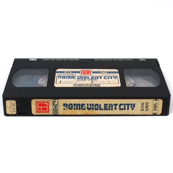 Violent Rome (1985) Korean VHS [NTSC] Korea Italy Girolami Action Roma Violenta