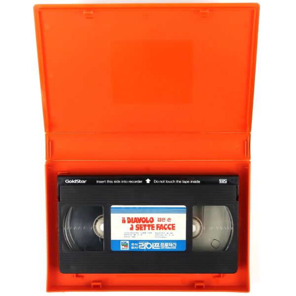 The Devil with Seven Faces (1971) Korean VHS [NTSC] Korea Giallo Italy