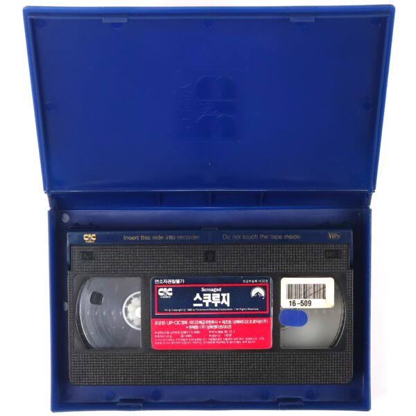 Scrooged (1988) Korean VHS Rental [NTSC] Korea Bill Murray