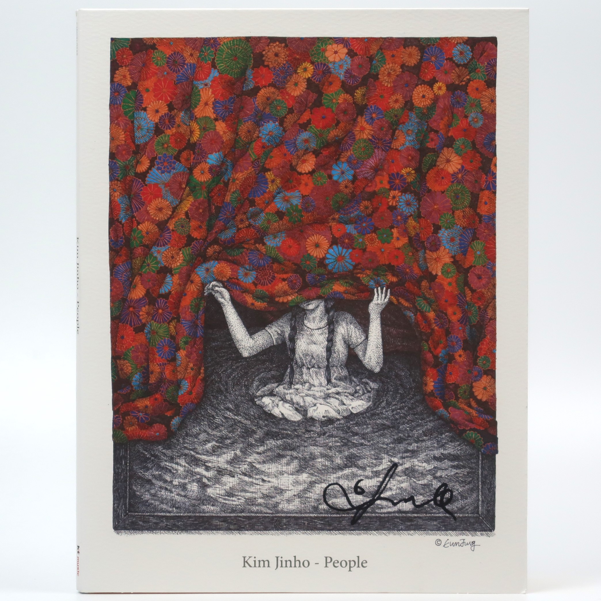 IMG_8592 Kim Jinho - People Signed CD Album Promo K-Pop 2014 SG Wannabe Jin Ho