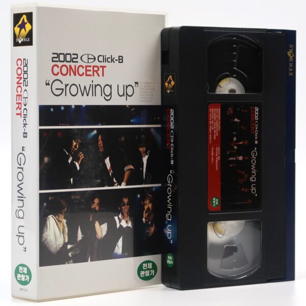 Click-B 2002 Concert Growing Up VHS Video [NTSC] Early K-Pop