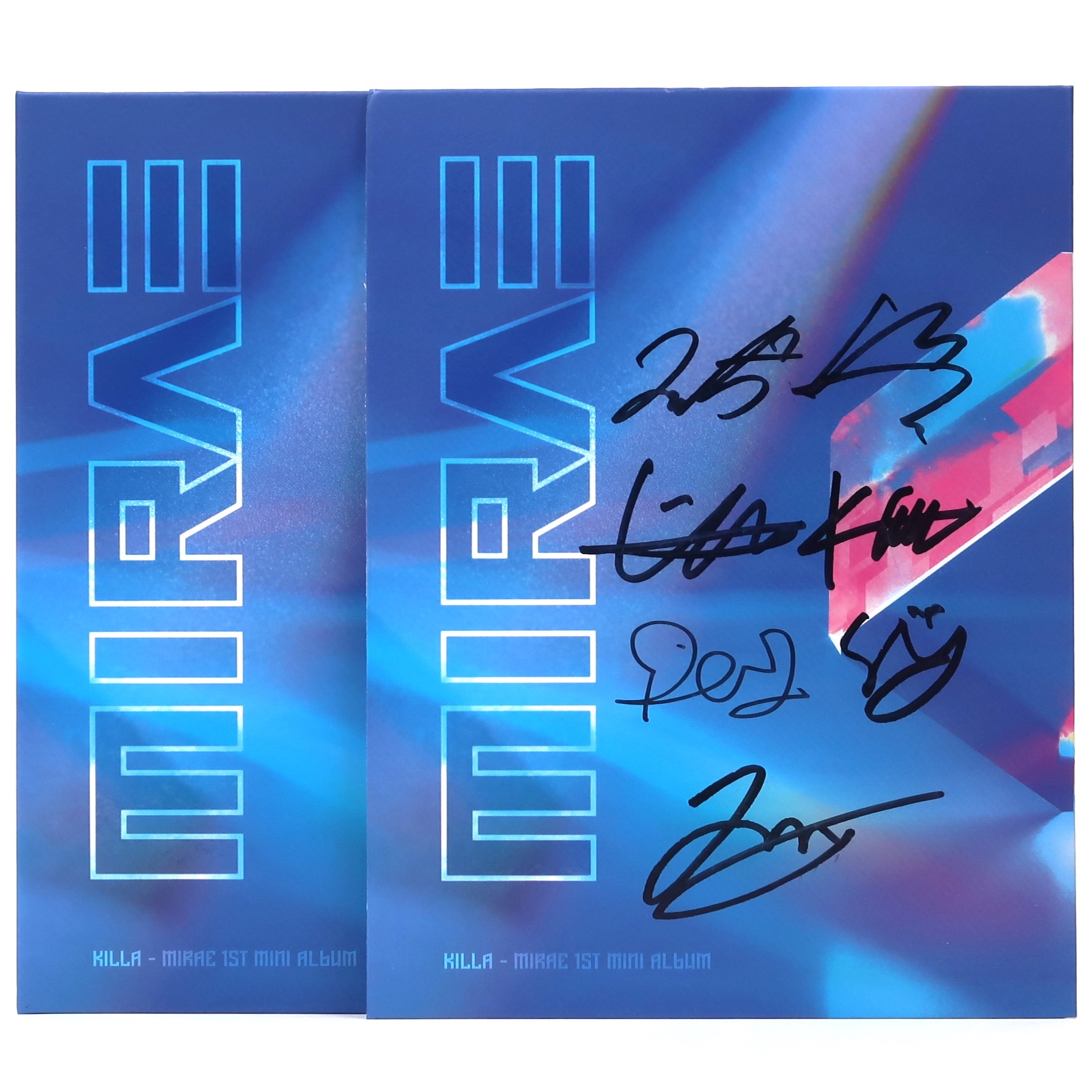 IMG_8861 Mirae - Killa Signed Autographed + Message (Dohyun) CD Album Promo K-Pop 2021