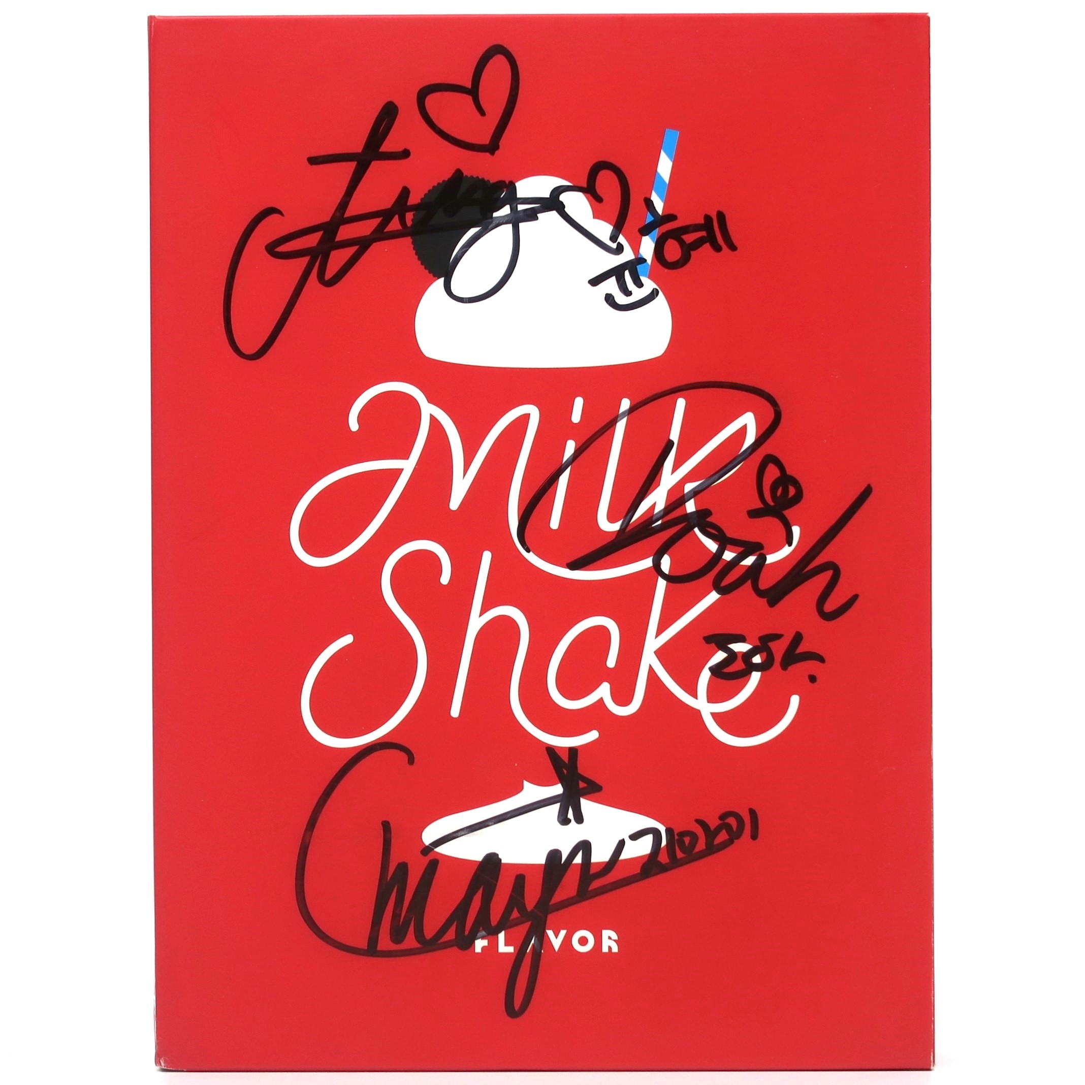 IMG_8872 Fanatics Flavor - Milk Shake Signed Autographed CD Album Promo K-Pop 2018