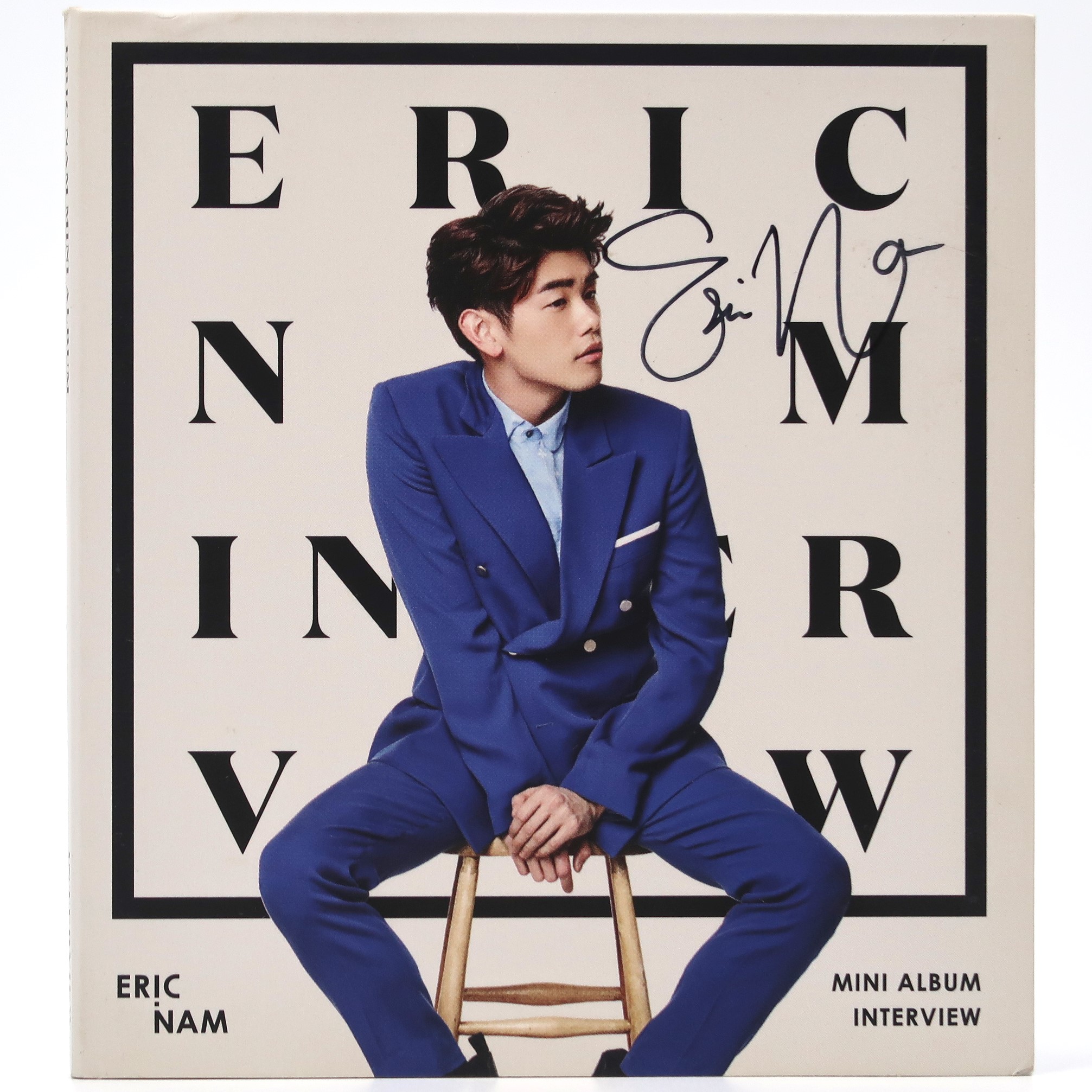 IMG_8995 Eric Nam - Interview Signed Autographed Promo CD Album K-Pop 2016