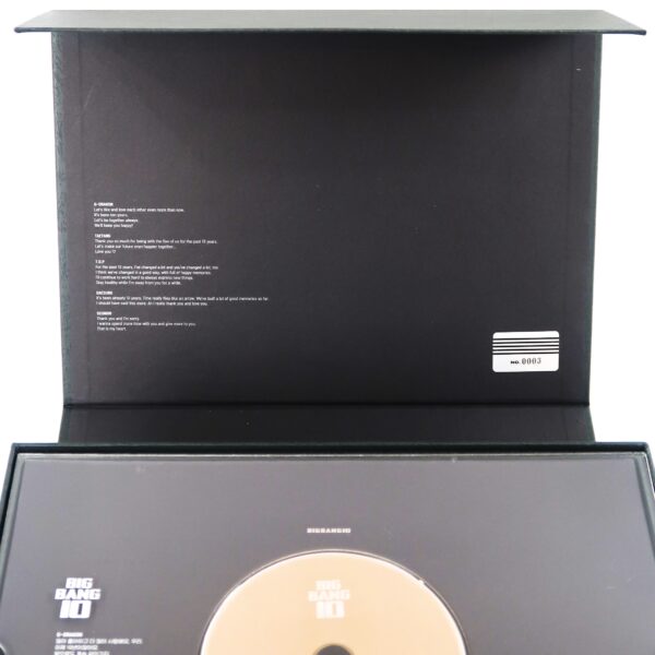 Bigbang 10 The Limited Edition Set Number 3! 10th Anniversary