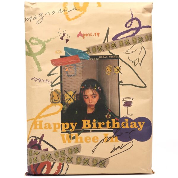 IMG_9235 Happy Birthday Whee In Pouch Set Photocard Mamamoo Official Goods Wheein
