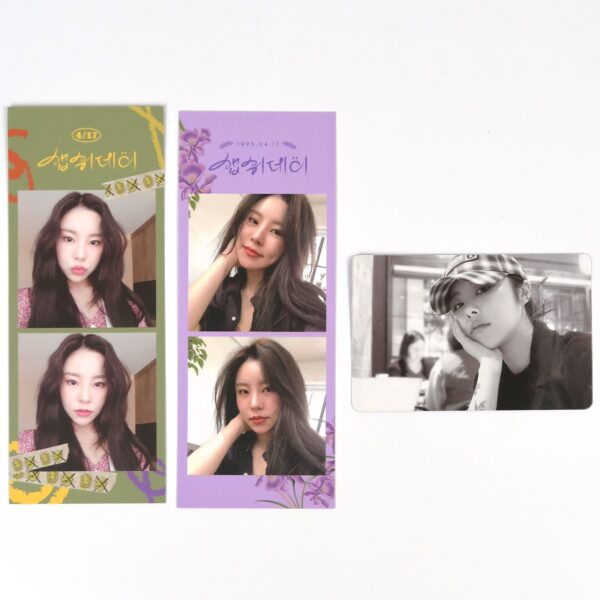 IMG_9239 Happy Birthday Whee In Pouch Set Photocard Mamamoo Official Goods Wheein