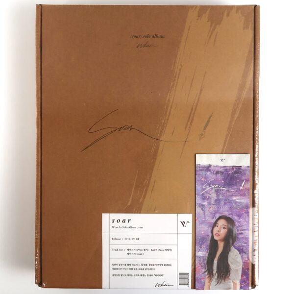 IMG_9339 Wheein - Soar Solo Album CD Sealed + Limited Photocard 2019 Korea Mamamoo