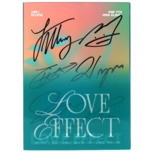 IMG_9454 ONF - Love Effect Signed Autographed Promo CD Album K-pop 2023