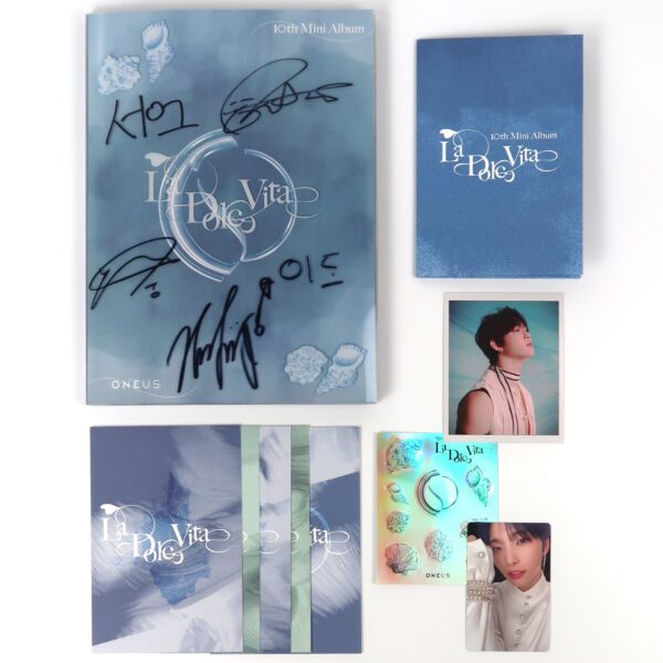 Oneus - La Dolce Vita Signed Autographed Promo CD Album K-pop 2023
