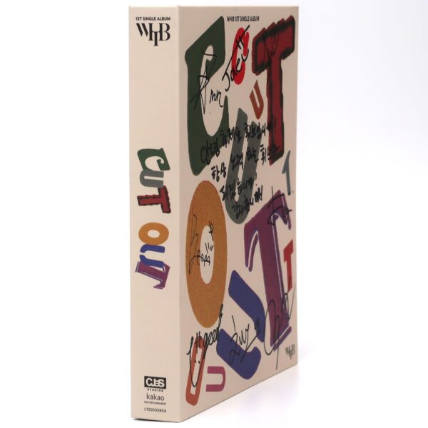 WHIB - Cut Out [Color Ver.] Signed + Message Promo CD Album K-Pop 2023