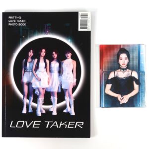 Pritti-G Love Taker Photobook Signed Autographed Postcard Set K-Pop 2023