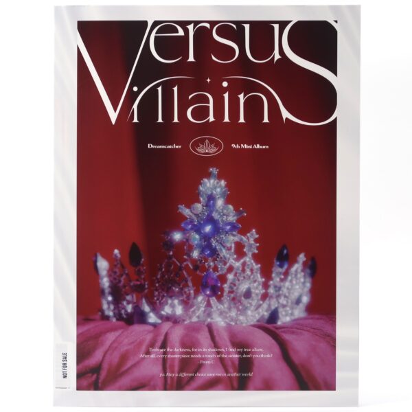 IMG_9639 Dreamcatcher - Villains U Version Promo CD Album K-Pop 2023