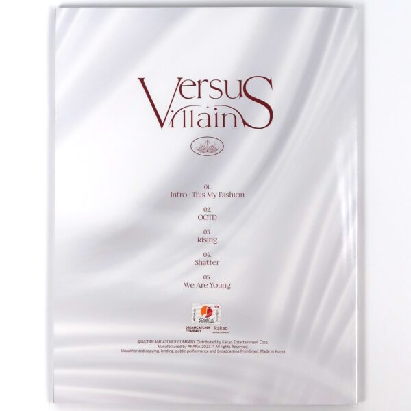IMG_9641 Dreamcatcher - Villains U Version Promo CD Album K-Pop 2023
