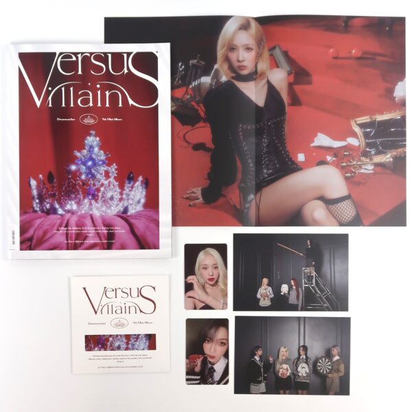 IMG_9643 Dreamcatcher - Villains U Version Promo CD Album K-Pop 2023