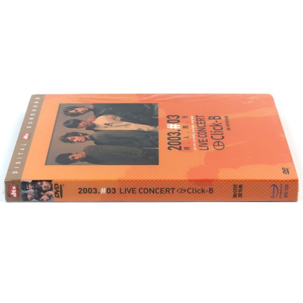 Click B - 2003 Live Concert DVD K-Pop Korea