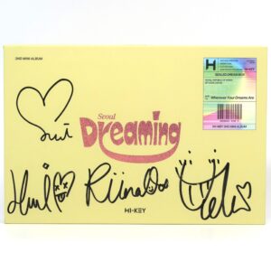IMG_0228 H1-Key - Seoul Dreaming Signed Autographed CD 2nd Mini Album Promo K-pop 2023