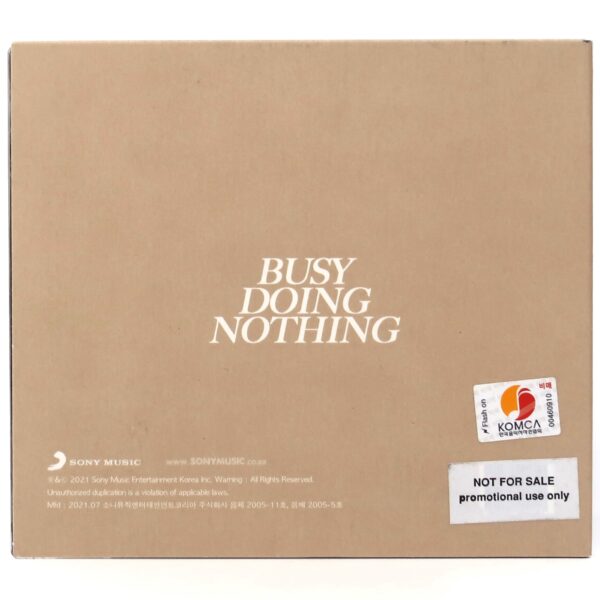 Ciki - Busy Doing Nothing Promo CD Album K-Indie Pop Korea 2021