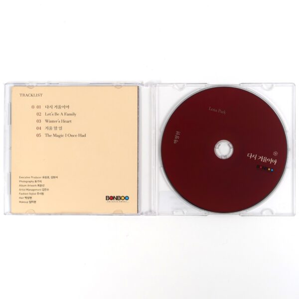 Lena Park - Another Winter Promo CD Album K-Pop 2022
