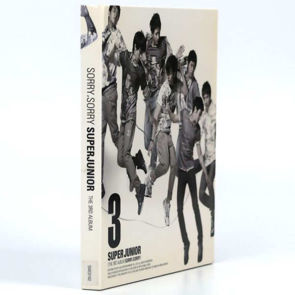 Super Junior - Sorry Sorry 3rd Album All Three Versions CD 2009